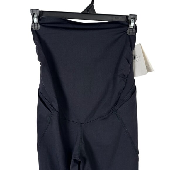 Seraphine Active NEW Zeke Bootleg Legging Maternity Black SM Athleisure Yoga - Picture 3 of 11
